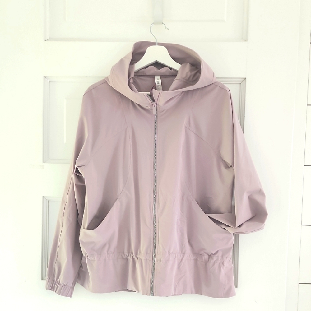 Women's Lululemon Pack It Up Jacket Size 12 | Brand New Without Tags | Mauve